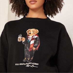 Ralph Lauren Cocoa, polar bear sweatshirt